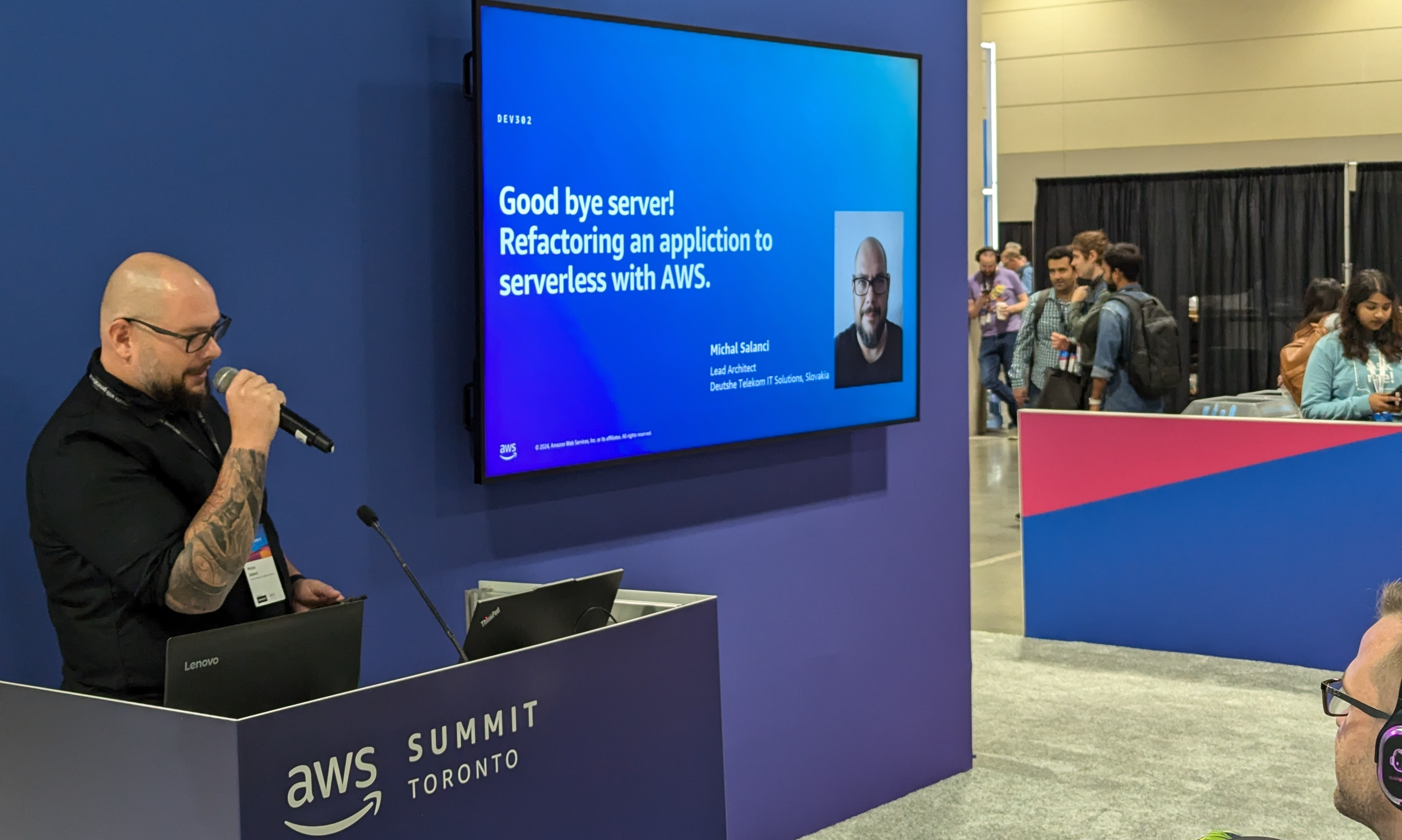 Goodbye server! Refactoring an application to serverless with AWS