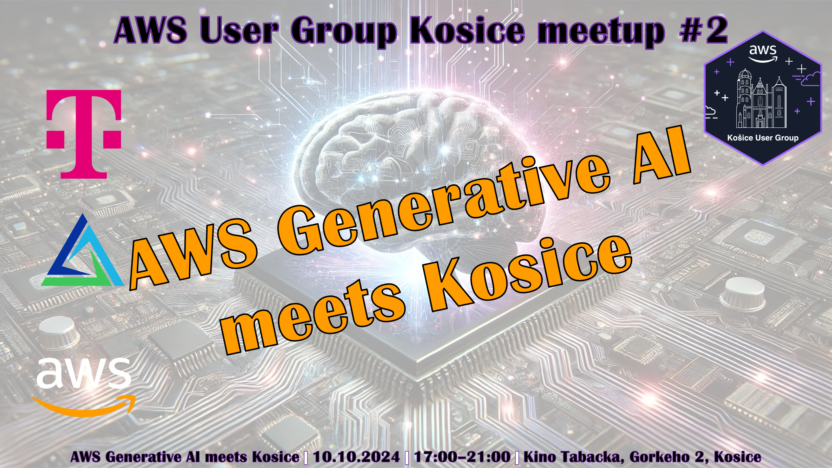 AWS User Group Košice meetup #2